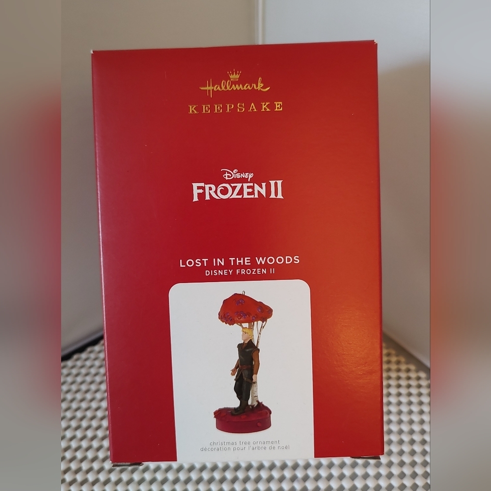 Hallmark Keepsake Frozen 2 Lost In The Woods Kristoff Disney Musical Ornament